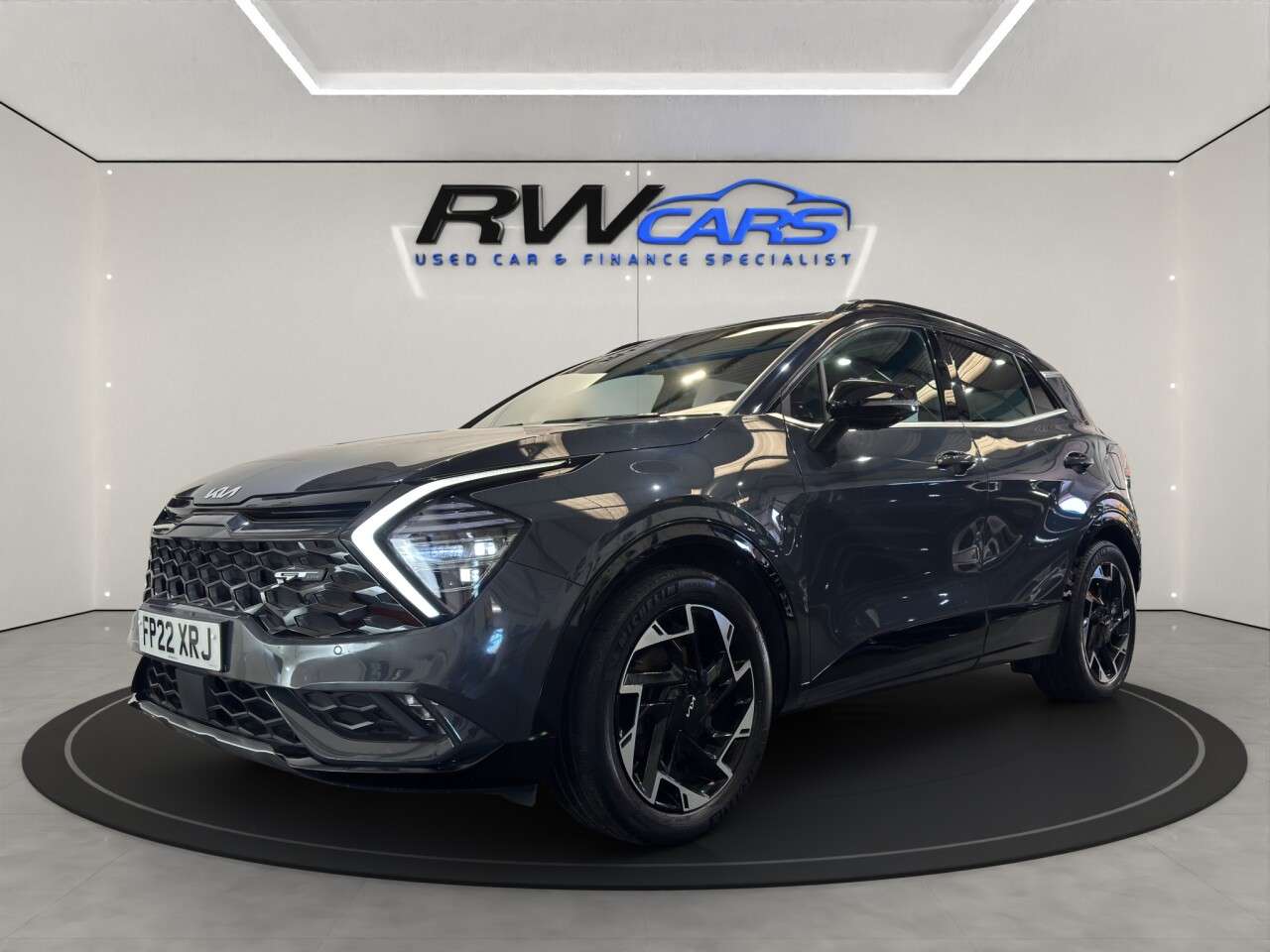 A 2022 KIA SPORTAGE 1.6 T-GDi MHEV GT-Line S SUV 5dr Petrol Hybrid DCT AWD Euro 6 (s/s) (148 bh A 2022 KIA SPORTAGE 1.6 T-GDi MHEV GT-Line S SUV 5dr Petrol Hybrid DCT AWD Euro 6 (s/s) (148 bh