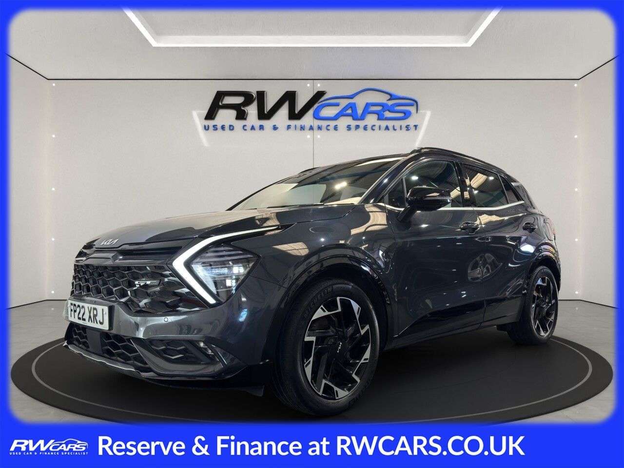 A 2022 KIA SPORTAGE 1.6 T-GDi MHEV GT-Line S SUV 5dr Petrol Hybrid DCT AWD Euro 6 (s/s) (148 bh A 2022 KIA SPORTAGE 1.6 T-GDi MHEV GT-Line S SUV 5dr Petrol Hybrid DCT AWD Euro 6 (s/s) (148 bh