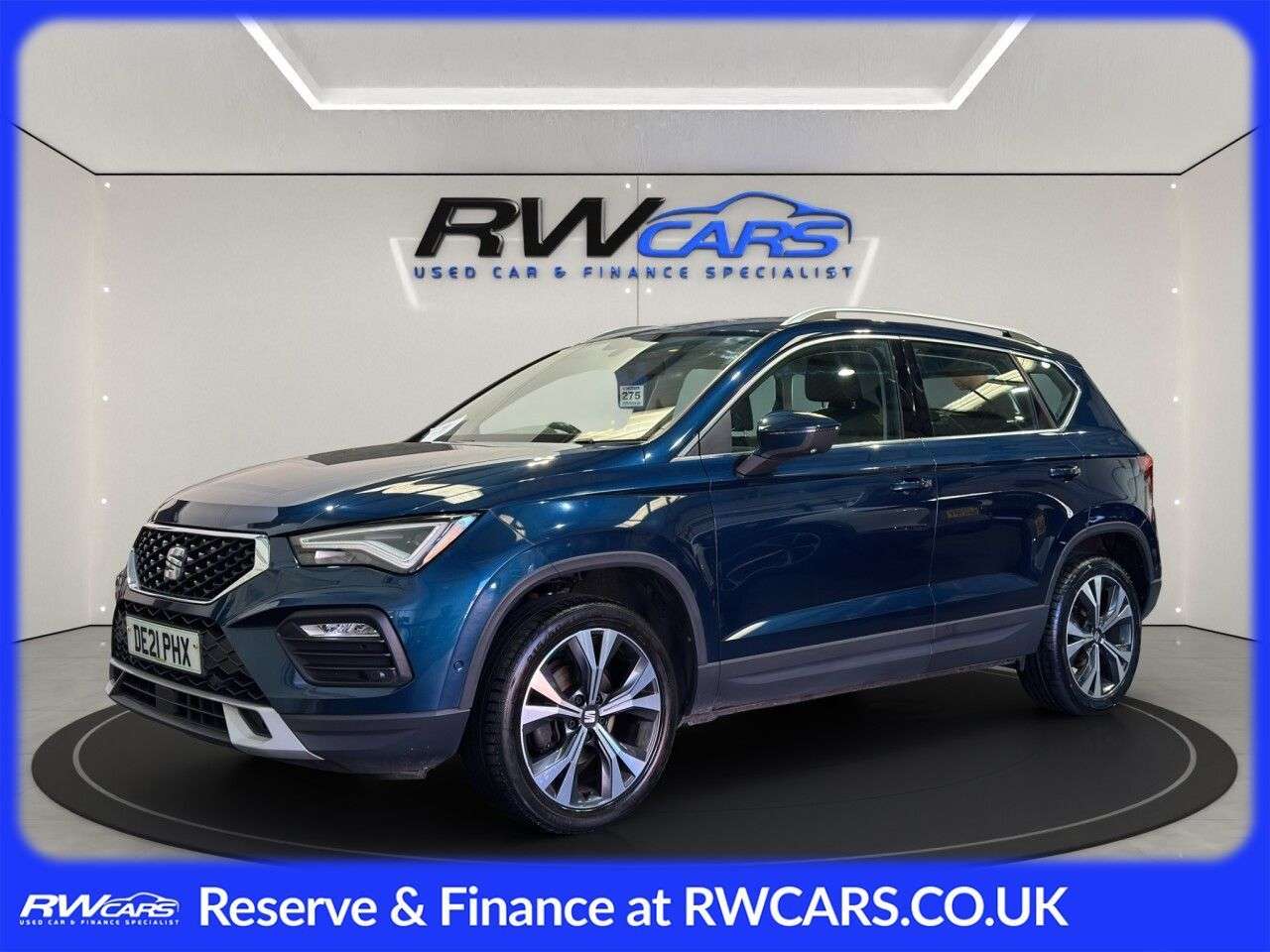 A 2021 SEAT ATECA 1.0 TSI SE Technology SUV 5dr Petrol Manual Euro 6 (s/s) (110 ps) A 2021 SEAT ATECA 1.0 TSI SE Technology SUV 5dr Petrol Manual Euro 6 (s/s) (110 ps)