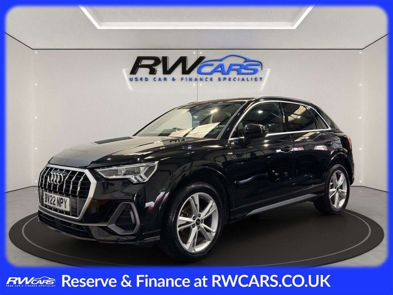 A 2022 AUDI Q3 1.5 TFSI CoD 35 S line SUV 5dr Petrol Manual Euro 6 (s/s) (150 ps) A 2022 AUDI Q3 1.5 TFSI CoD 35 S line SUV 5dr Petrol Manual Euro 6 (s/s) (150 ps)
