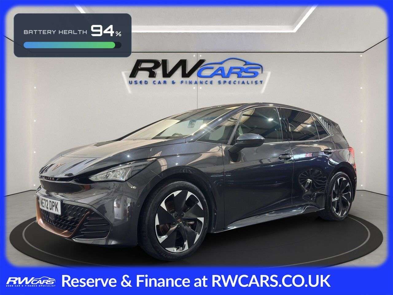 A 2022 CUPRA BORN e-Boost 58kWh V2 Hatchback 5dr Electric Auto (230 ps) A 2022 CUPRA BORN e-Boost 58kWh V2 Hatchback 5dr Electric Auto (230 ps)