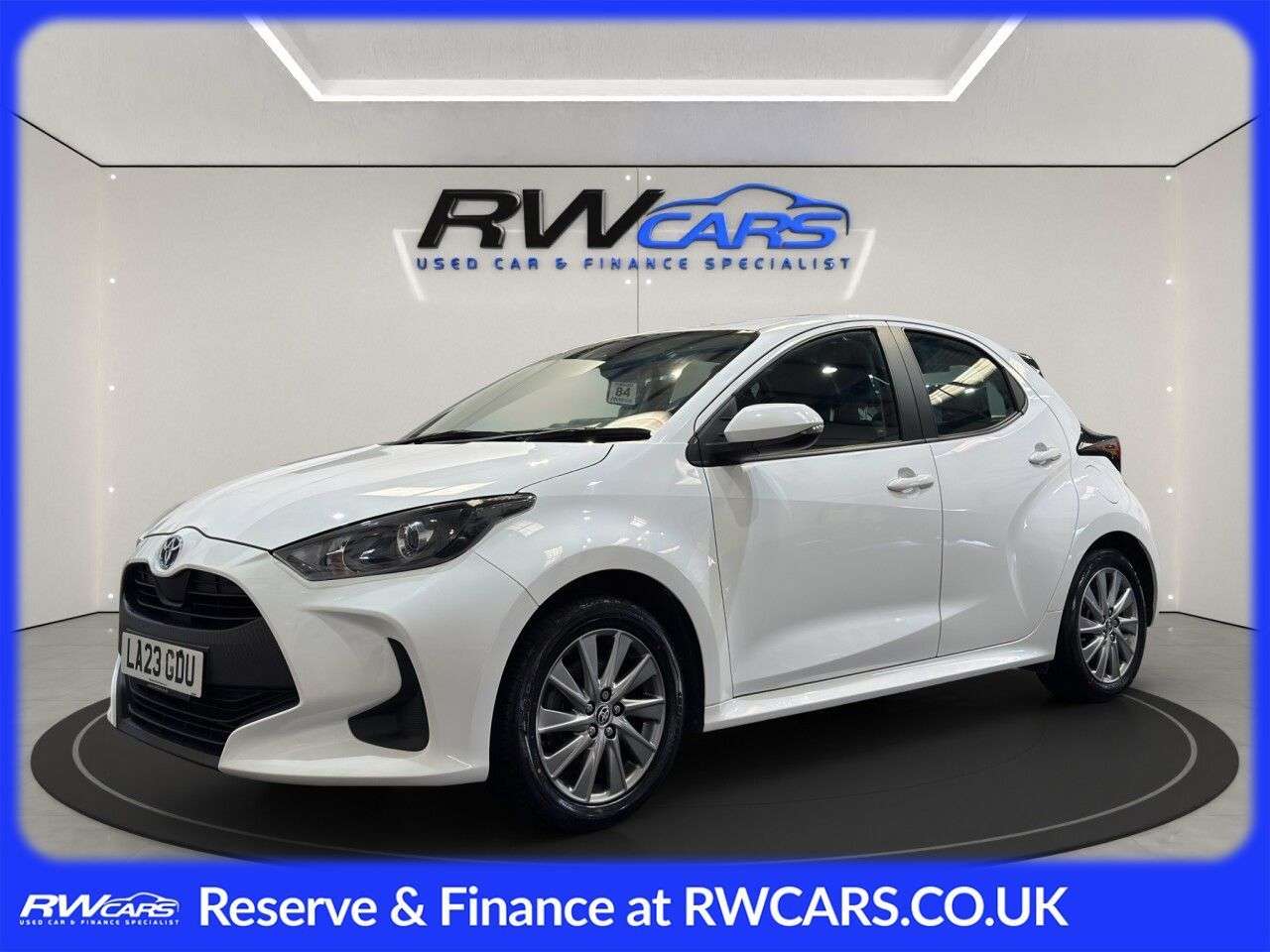 A 2023 TOYOTA YARIS 1.5 VVT-h Icon Hatchback 5dr Petrol Hybrid E-CVT Euro 6 (s/s) (116 ps) A 2023 TOYOTA YARIS 1.5 VVT-h Icon Hatchback 5dr Petrol Hybrid E-CVT Euro 6 (s/s) (116 ps)
