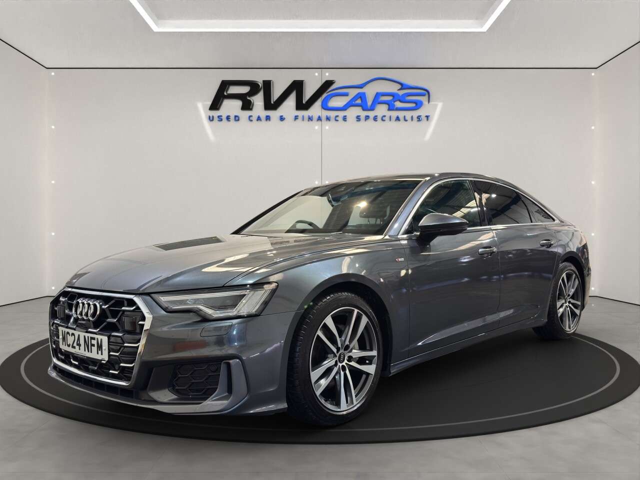 A 2024 AUDI A6 SALOON 2.0 TFSI 40 S line Saloon 4dr Petrol S Tronic Euro 6 (s/s) (204 ps) A 2024 AUDI A6 SALOON 2.0 TFSI 40 S line Saloon 4dr Petrol S Tronic Euro 6 (s/s) (204 ps)