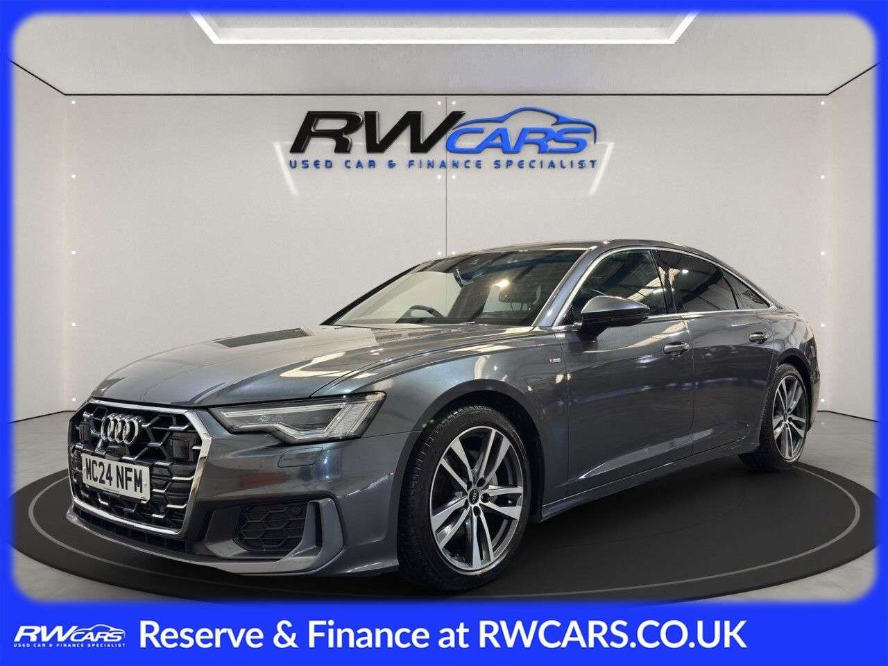 A 2024 AUDI A6 SALOON 2.0 TFSI 40 S line Saloon 4dr Petrol S Tronic Euro 6 (s/s) (204 ps) A 2024 AUDI A6 SALOON 2.0 TFSI 40 S line Saloon 4dr Petrol S Tronic Euro 6 (s/s) (204 ps)
