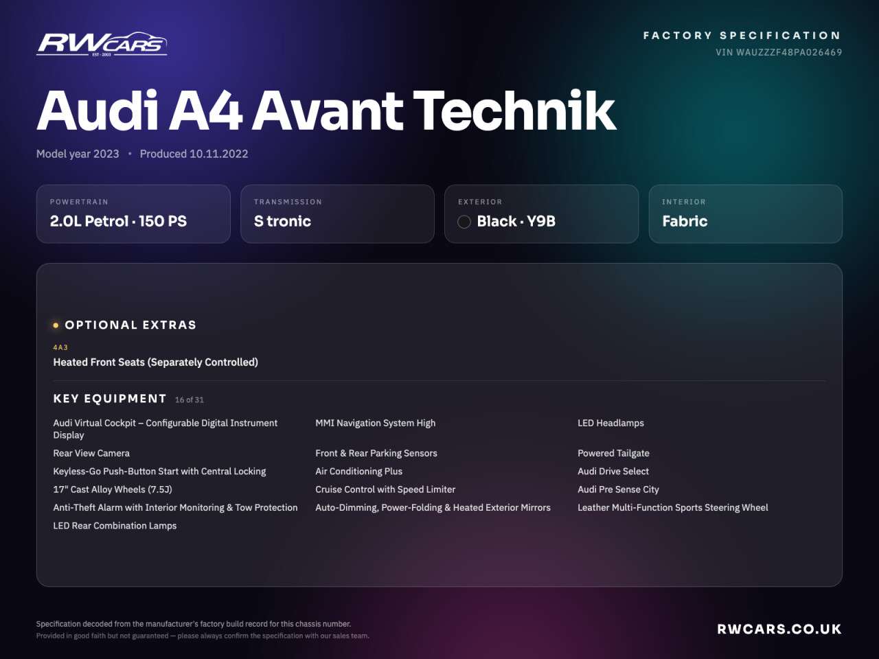 2023 AUDI A4 AVANT 2023 AUDI A4 AVANT