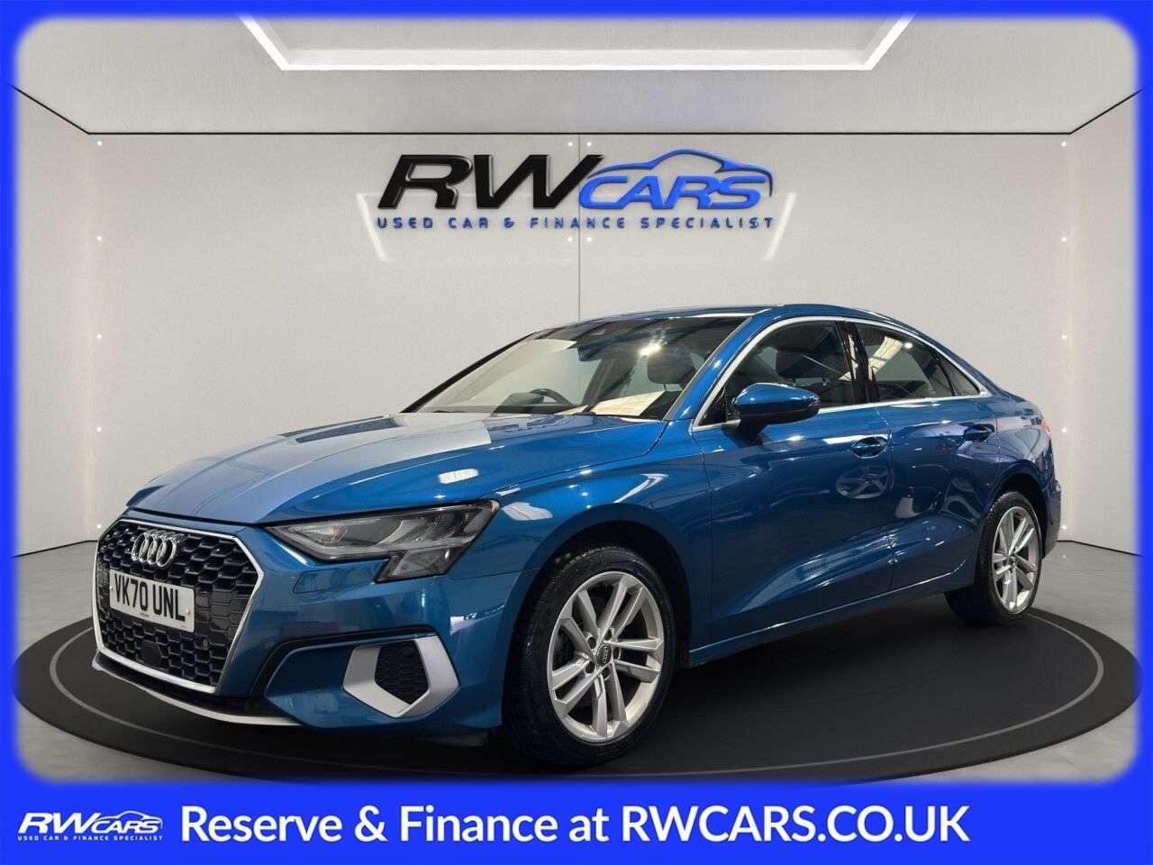 A 2020 AUDI A3 1.0 TFSI 30 Sport Saloon 4dr Petrol Manual Euro 6 (s/s) (110 ps) A 2020 AUDI A3 1.0 TFSI 30 Sport Saloon 4dr Petrol Manual Euro 6 (s/s) (110 ps)