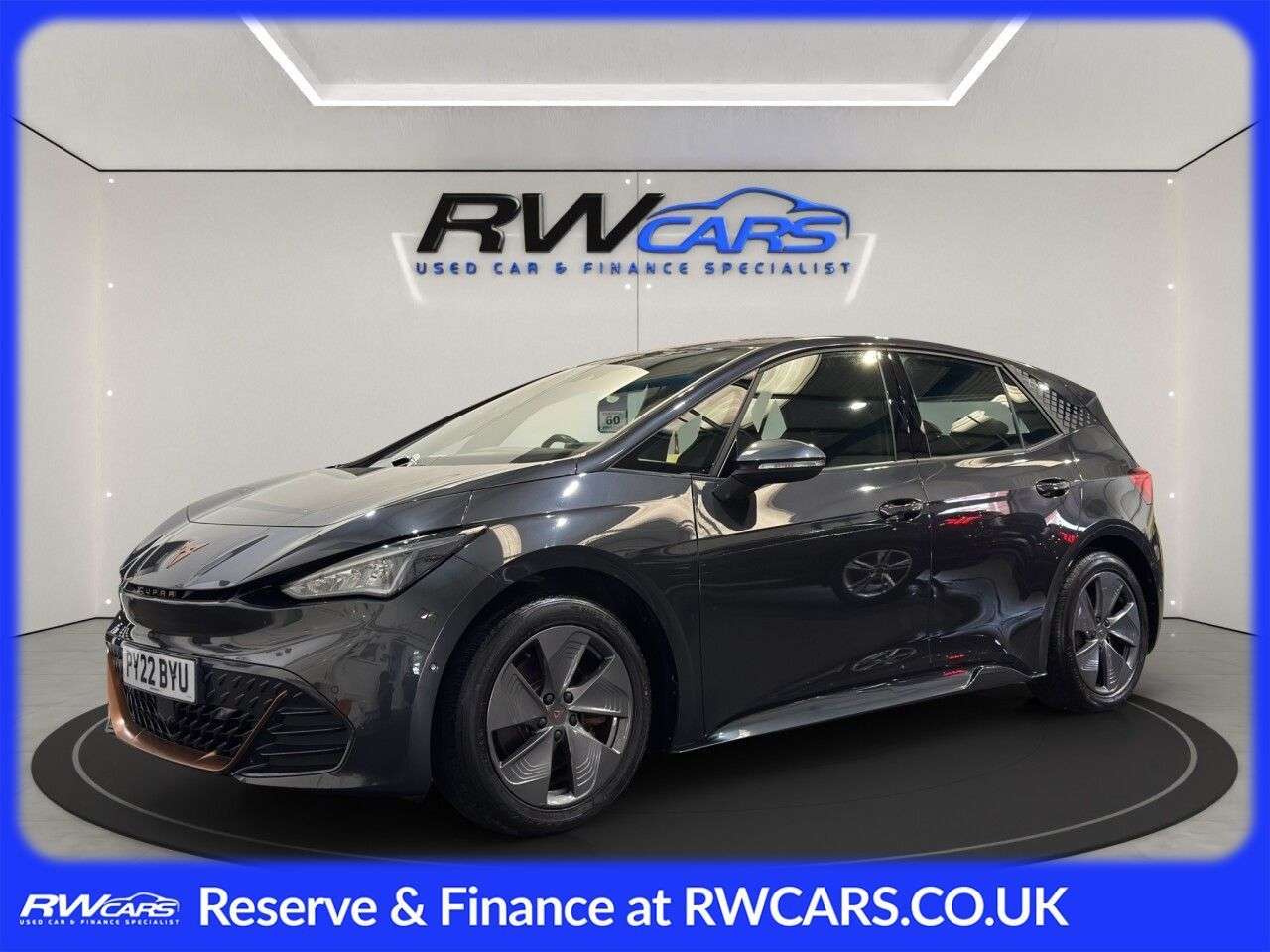 A 2022 CUPRA BORN 58kWh V1 Hatchback 5dr Electric Auto (204 ps) A 2022 CUPRA BORN 58kWh V1 Hatchback 5dr Electric Auto (204 ps)