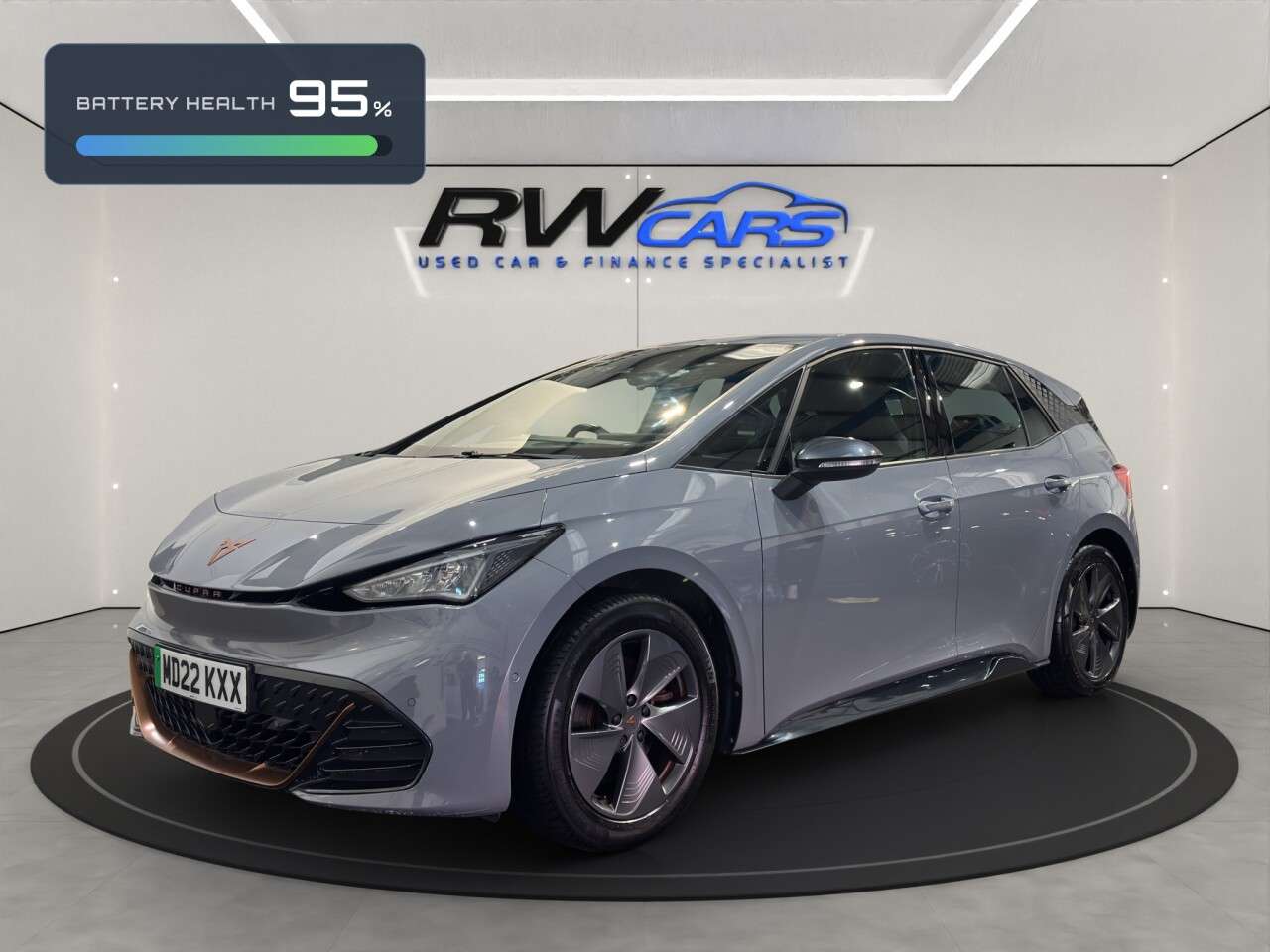 A 2022 CUPRA BORN 58kWh V1 Hatchback 5dr Electric Auto (204 ps) A 2022 CUPRA BORN 58kWh V1 Hatchback 5dr Electric Auto (204 ps)