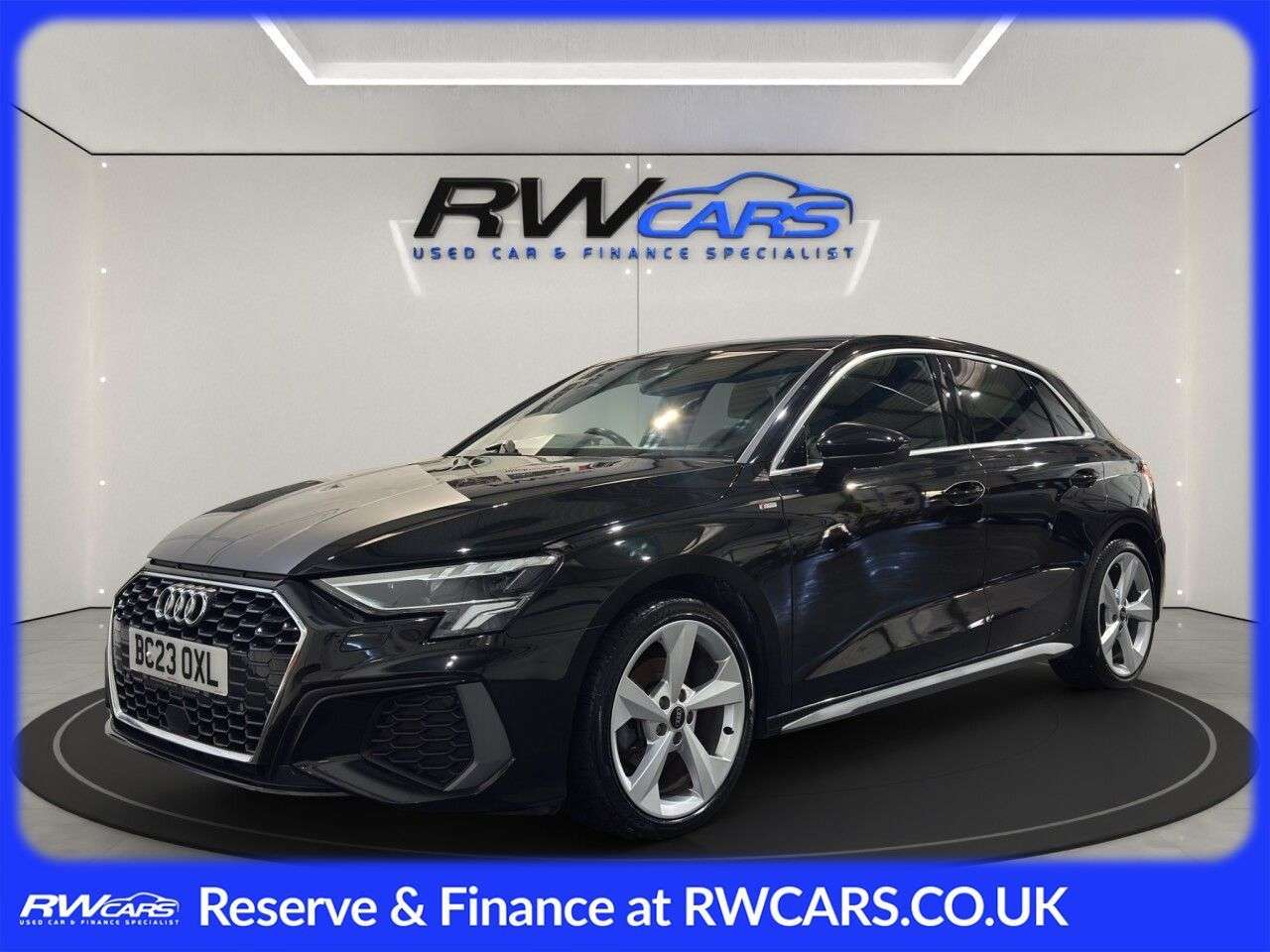 A 2023 AUDI A3 1.0 TFSI 30 S line Sportback 5dr Petrol Manual Euro 6 (s/s) (110 ps) A 2023 AUDI A3 1.0 TFSI 30 S line Sportback 5dr Petrol Manual Euro 6 (s/s) (110 ps)