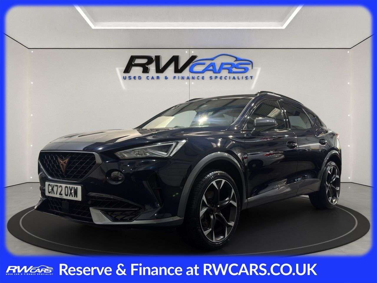 A 2022 CUPRA FORMENTOR 1.5 TSI V2 SUV 5dr Petrol DSG Euro 6 (s/s) (150 ps) A 2022 CUPRA FORMENTOR 1.5 TSI V2 SUV 5dr Petrol DSG Euro 6 (s/s) (150 ps)