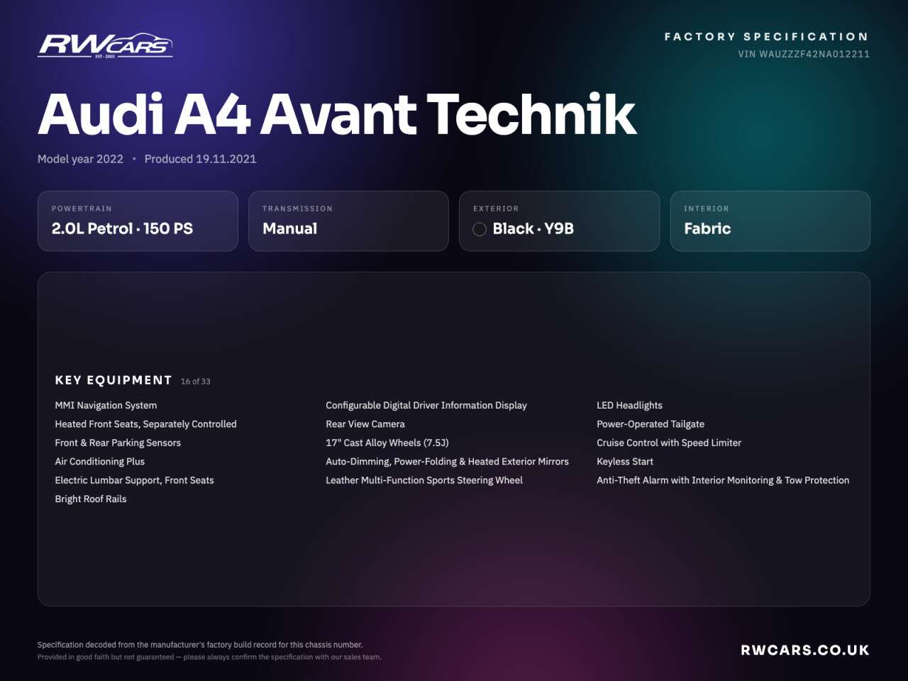 2022 AUDI A4 AVANT 2022 AUDI A4 AVANT