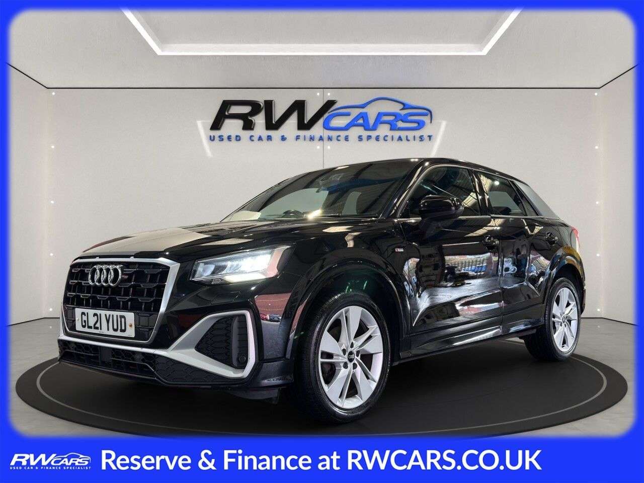 A 2021 AUDI Q2 1.5 TFSI CoD 35 S line SUV 5dr Petrol S Tronic Euro 6 (s/s) (150 ps) A 2021 AUDI Q2 1.5 TFSI CoD 35 S line SUV 5dr Petrol S Tronic Euro 6 (s/s) (150 ps)