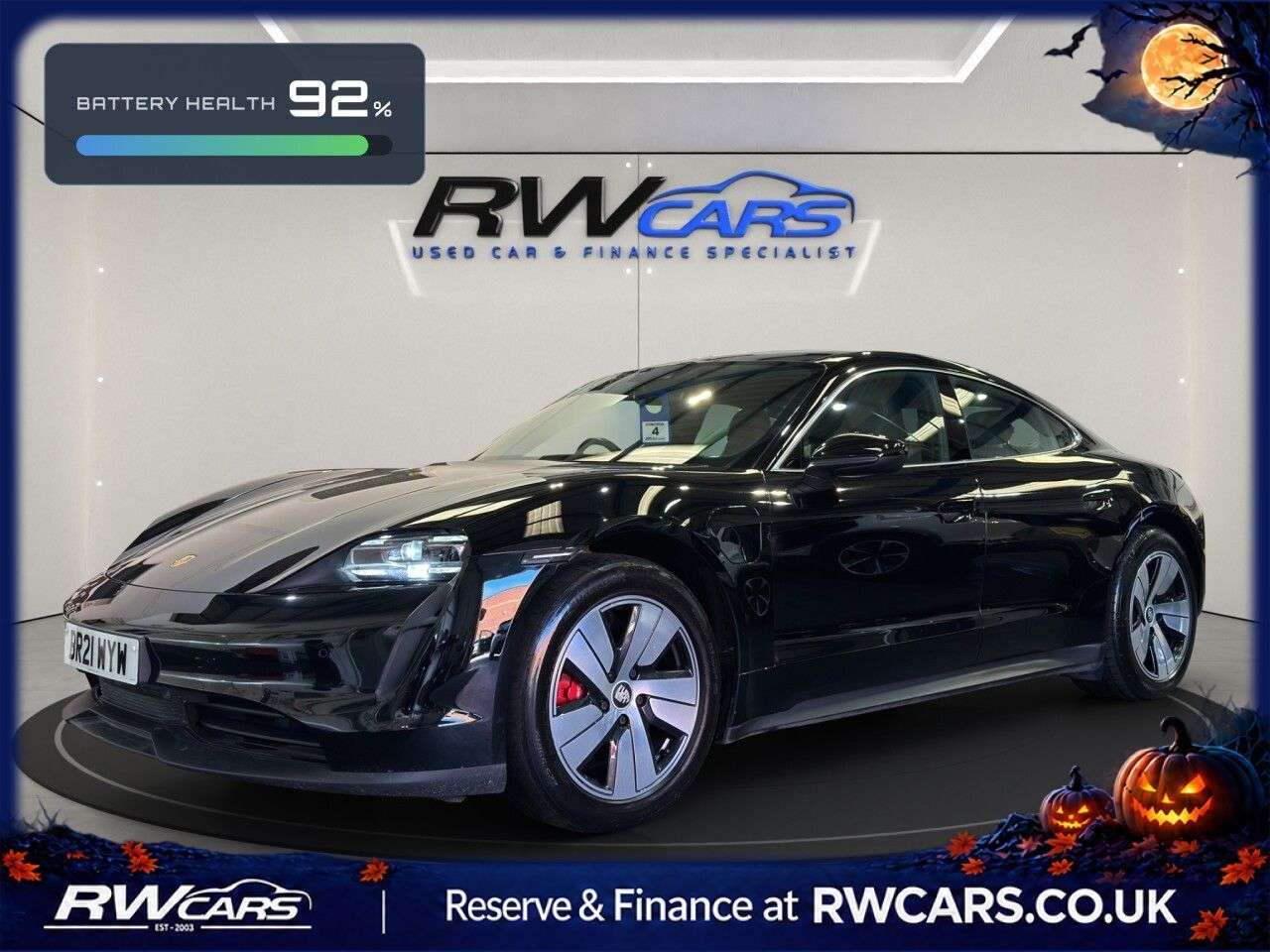 A 2021 PORSCHE TAYCAN Performance 79.2kWh 4S Saloon 4dr Electric Auto 4WD (530 ps) A 2021 PORSCHE TAYCAN Performance 79.2kWh 4S Saloon 4dr Electric Auto 4WD (530 ps)