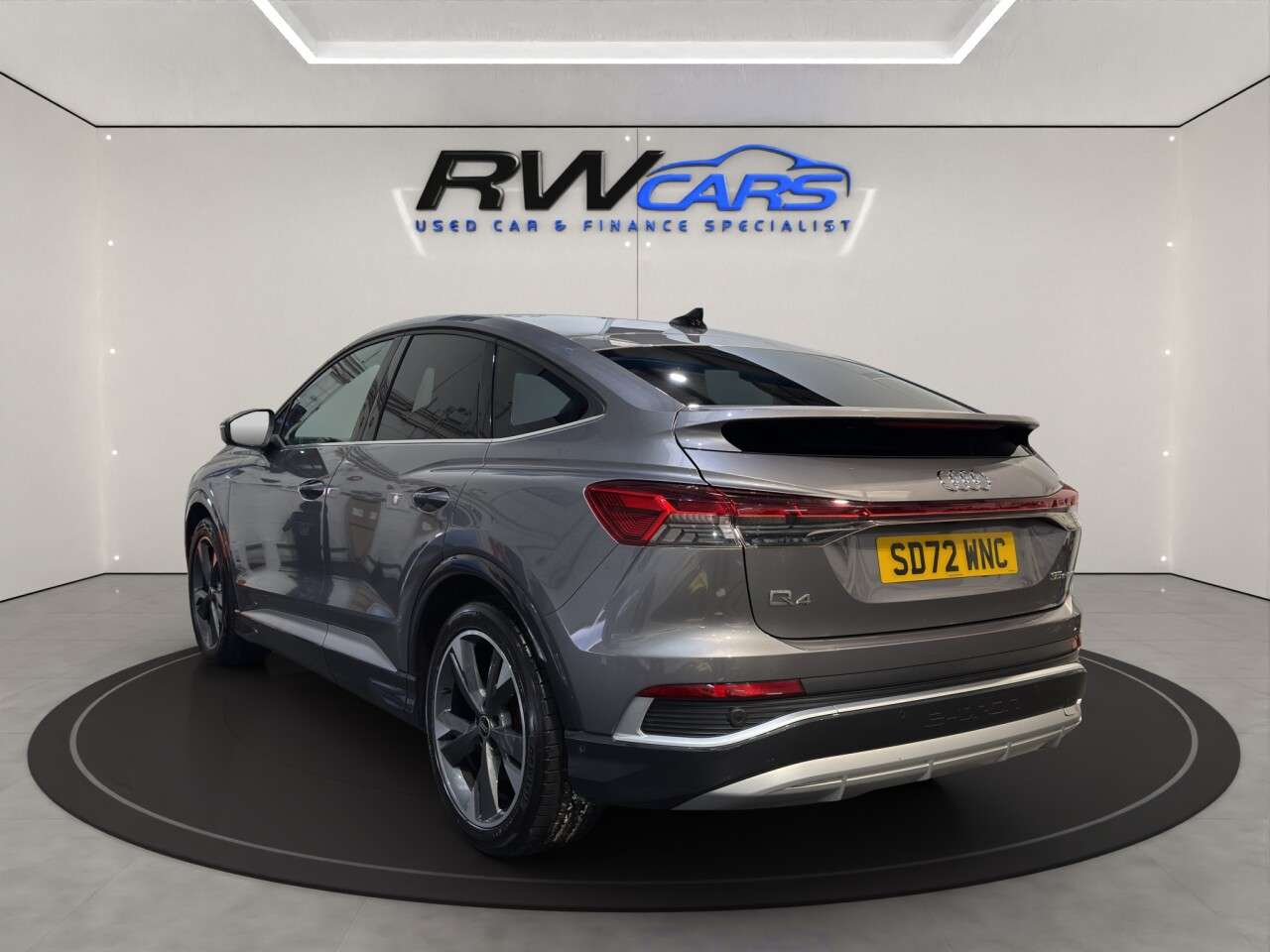 A 2022 AUDI Q4 E-TRON 35 S line Sportback 5dr Electric Auto 55kWh (170 ps) A 2022 AUDI Q4 E-TRON 35 S line Sportback 5dr Electric Auto 55kWh (170 ps)