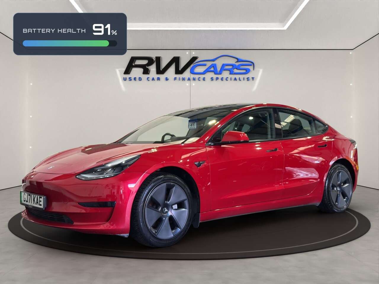 A 2021 TESLA MODEL 3 Standard Range Plus Saloon 4dr Electric Auto RWD (241 bhp) A 2021 TESLA MODEL 3 Standard Range Plus Saloon 4dr Electric Auto RWD (241 bhp)