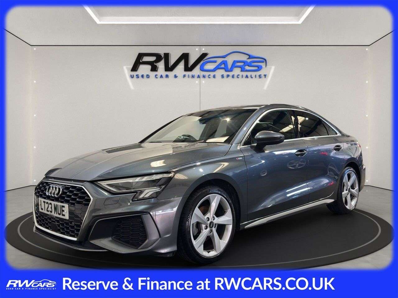 A 2023 AUDI A3 1.0 TFSI 30 S line Saloon 4dr Petrol Manual Euro 6 (s/s) (110 ps) A 2023 AUDI A3 1.0 TFSI 30 S line Saloon 4dr Petrol Manual Euro 6 (s/s) (110 ps)