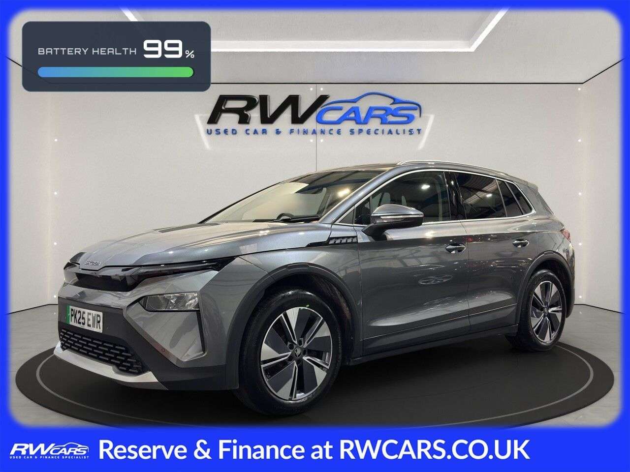 A 2025 SKODA ELROQ 63kWh 60 Edition SUV 5dr Electric Auto (204 ps) A 2025 SKODA ELROQ 63kWh 60 Edition SUV 5dr Electric Auto (204 ps)