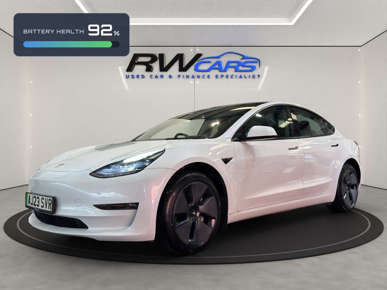 A 2023 TESLA MODEL 3 Long Range Saloon 4dr Electric Auto RWD (282 ps) A 2023 TESLA MODEL 3 Long Range Saloon 4dr Electric Auto RWD (282 ps)