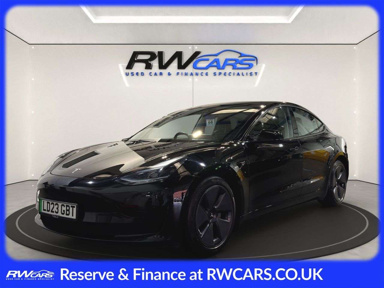 A 2023 TESLA MODEL 3 Saloon 4dr Electric Auto RWD (241 bhp) A 2023 TESLA MODEL 3 Saloon 4dr Electric Auto RWD (241 bhp)