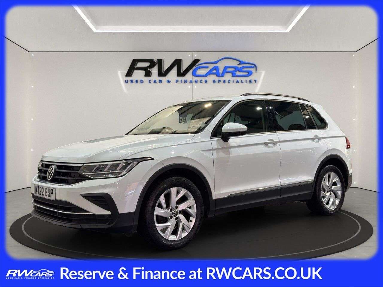 A 2022 VOLKSWAGEN TIGUAN 1.5 TSI Life SUV 5dr Petrol Manual Euro 6 (s/s) (150 ps) A 2022 VOLKSWAGEN TIGUAN 1.5 TSI Life SUV 5dr Petrol Manual Euro 6 (s/s) (150 ps)
