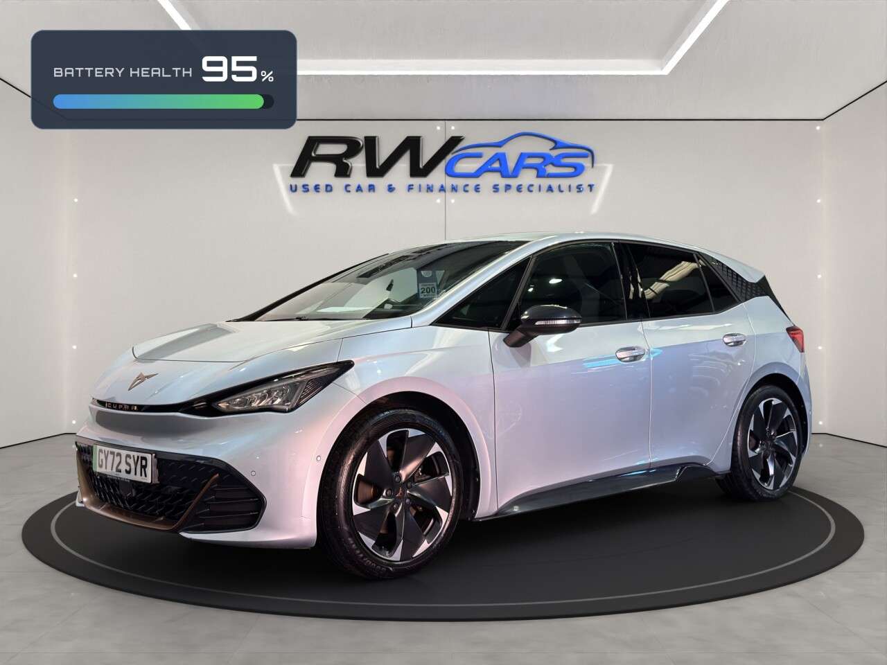 A 2022 CUPRA BORN 58kWh V2 Hatchback 5dr Electric Auto (204 ps) A 2022 CUPRA BORN 58kWh V2 Hatchback 5dr Electric Auto (204 ps)