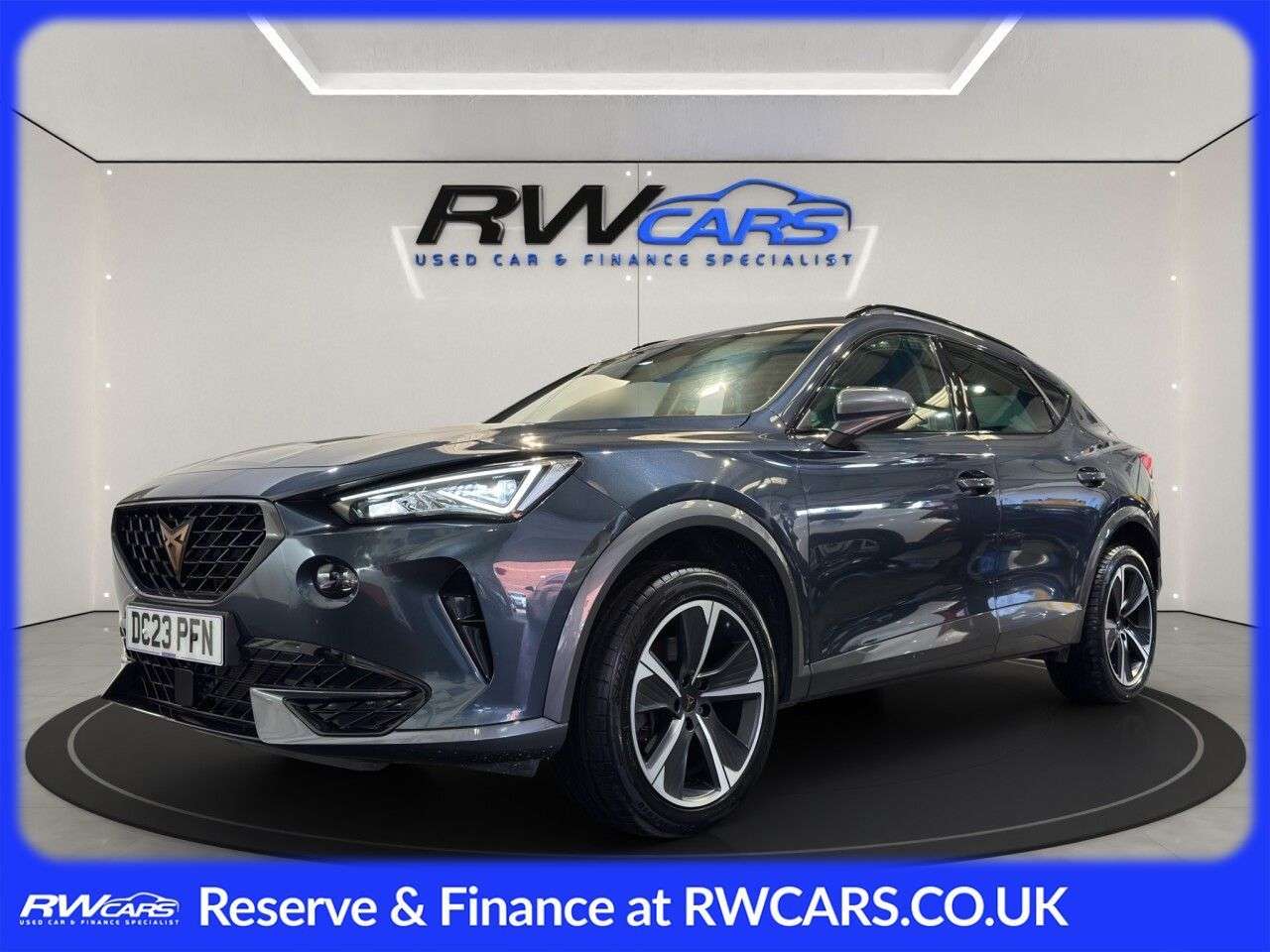 A 2023 CUPRA FORMENTOR 1.5 TSI V1 SUV 5dr Petrol DSG Euro 6 (s/s) (150 ps) A 2023 CUPRA FORMENTOR 1.5 TSI V1 SUV 5dr Petrol DSG Euro 6 (s/s) (150 ps)