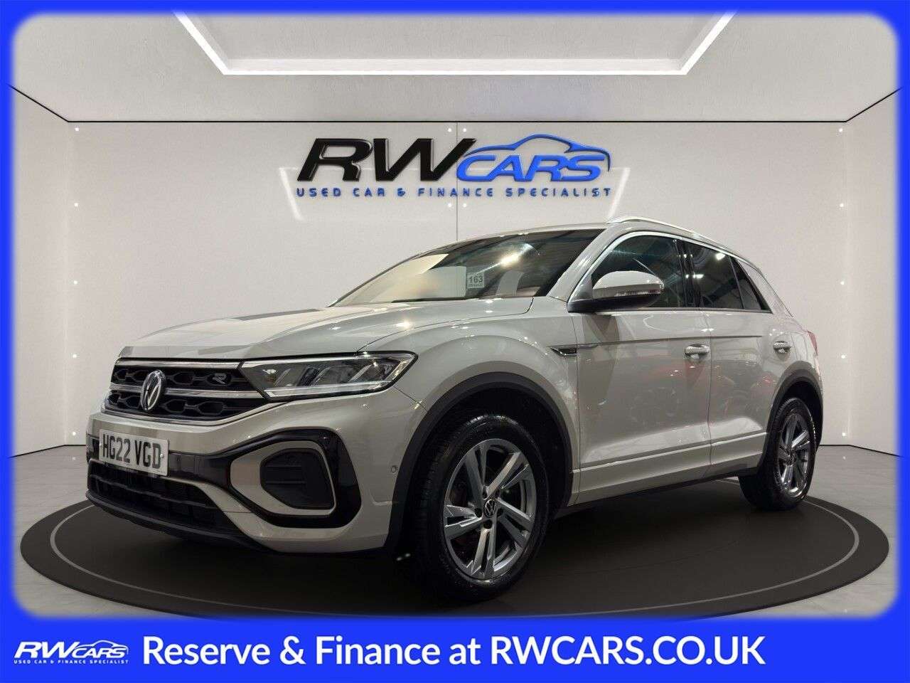 A 2022 VOLKSWAGEN T-ROC 1.5 TSI R-Line SUV 5dr Petrol DSG Euro 6 (s/s) (150 ps) A 2022 VOLKSWAGEN T-ROC 1.5 TSI R-Line SUV 5dr Petrol DSG Euro 6 (s/s) (150 ps)