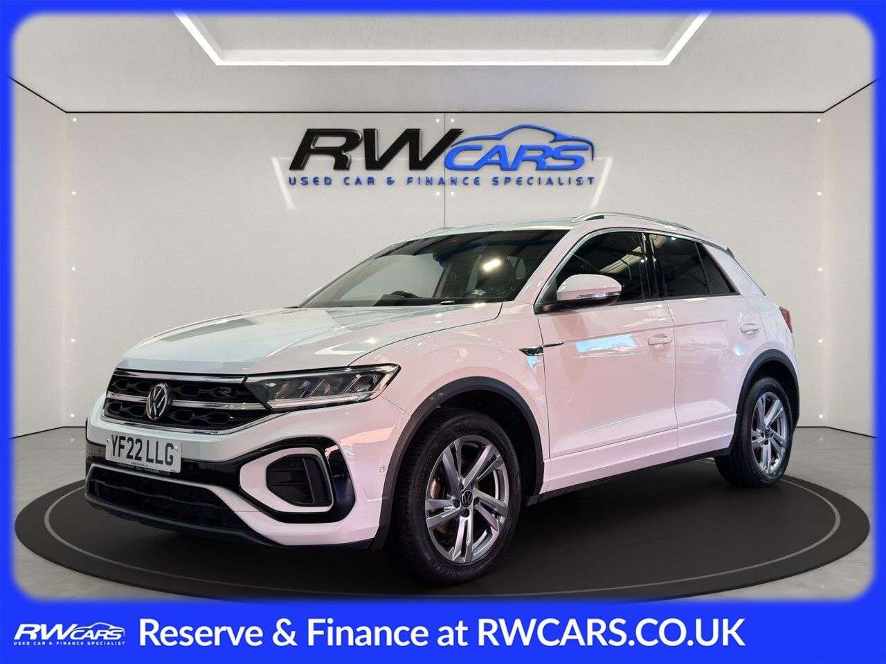 A 2022 VOLKSWAGEN T-ROC 1.5 TSI R-Line SUV 5dr Petrol DSG Euro 6 (s/s) (150 ps) A 2022 VOLKSWAGEN T-ROC 1.5 TSI R-Line SUV 5dr Petrol DSG Euro 6 (s/s) (150 ps)