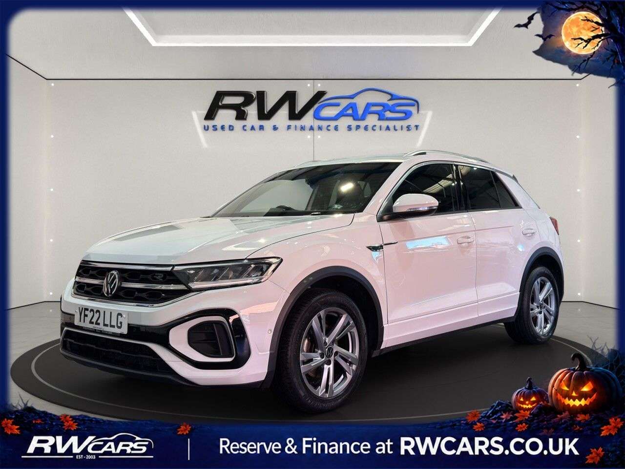 A 2022 VOLKSWAGEN T-ROC 1.5 TSI R-Line SUV 5dr Petrol DSG Euro 6 (s/s) (150 ps) A 2022 VOLKSWAGEN T-ROC 1.5 TSI R-Line SUV 5dr Petrol DSG Euro 6 (s/s) (150 ps)