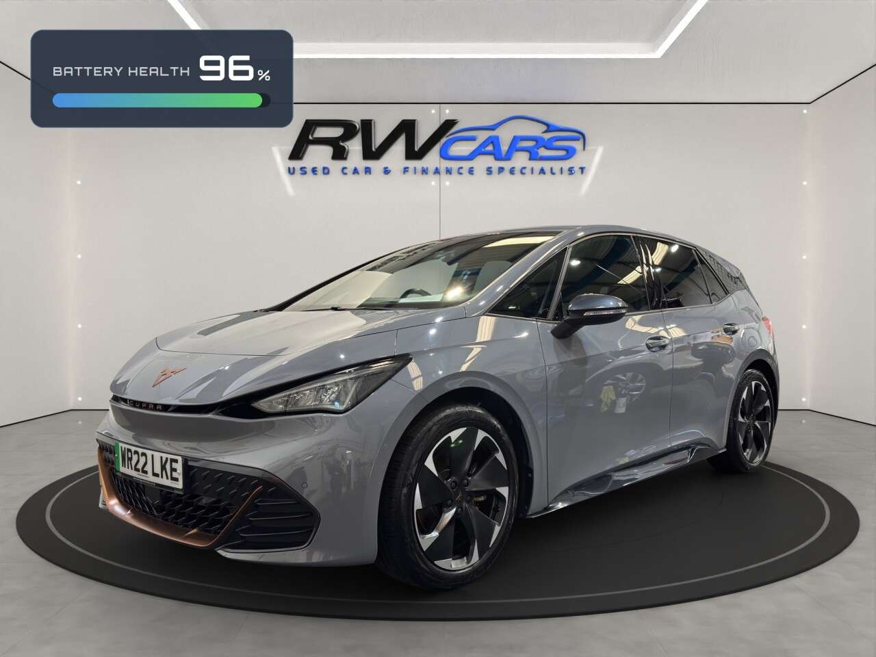 A 2022 CUPRA BORN 58kWh V2 Hatchback 5dr Electric Auto (204 ps) A 2022 CUPRA BORN 58kWh V2 Hatchback 5dr Electric Auto (204 ps)