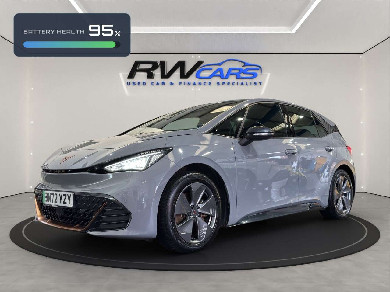 A 2022 CUPRA BORN 58kWh V1 Hatchback 5dr Electric Auto (204 ps) A 2022 CUPRA BORN 58kWh V1 Hatchback 5dr Electric Auto (204 ps)