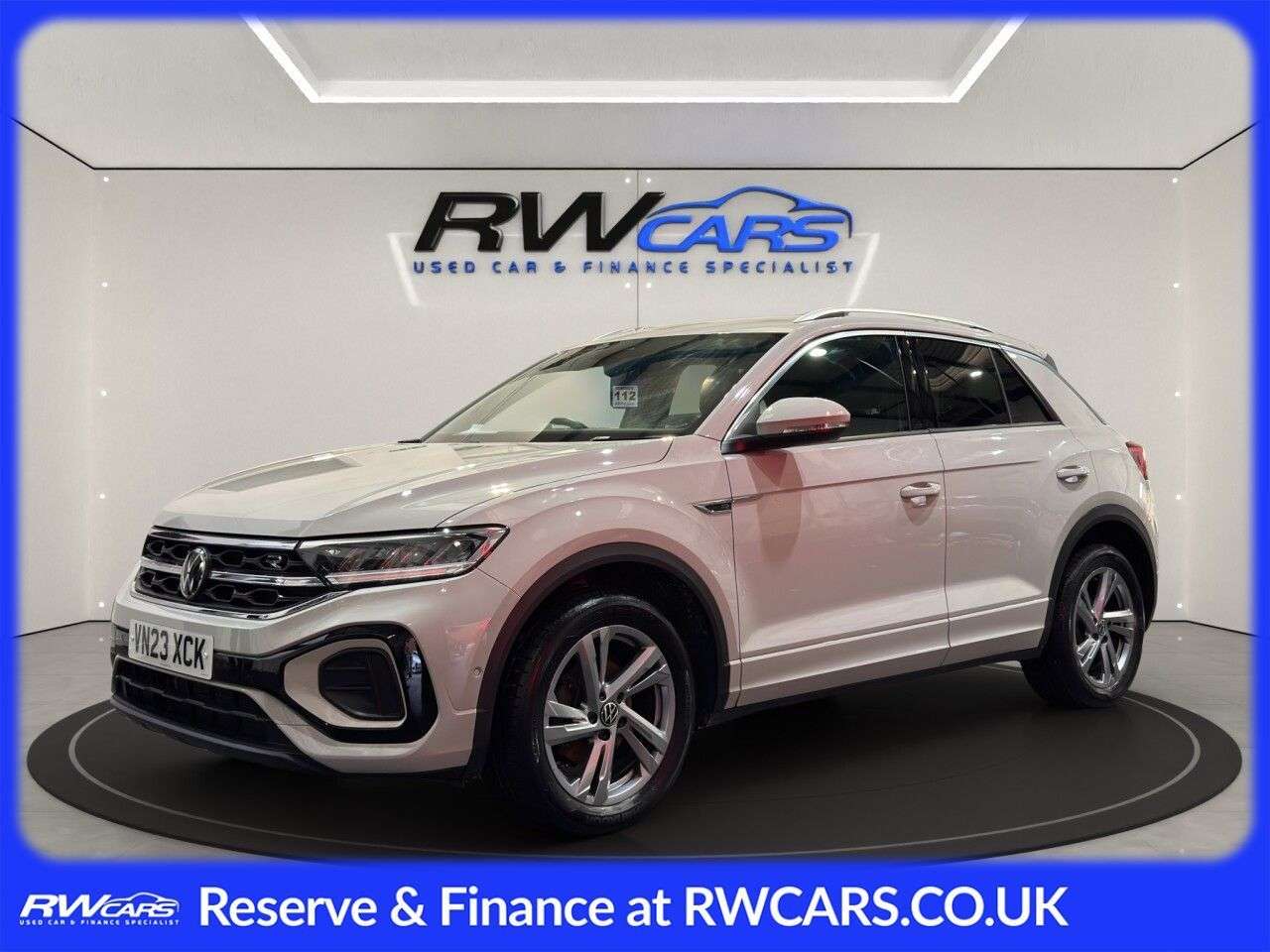 A 2023 VOLKSWAGEN T-ROC 1.5 TSI R-Line SUV 5dr Petrol Manual Euro 6 (s/s) (150 ps) A 2023 VOLKSWAGEN T-ROC 1.5 TSI R-Line SUV 5dr Petrol Manual Euro 6 (s/s) (150 ps)