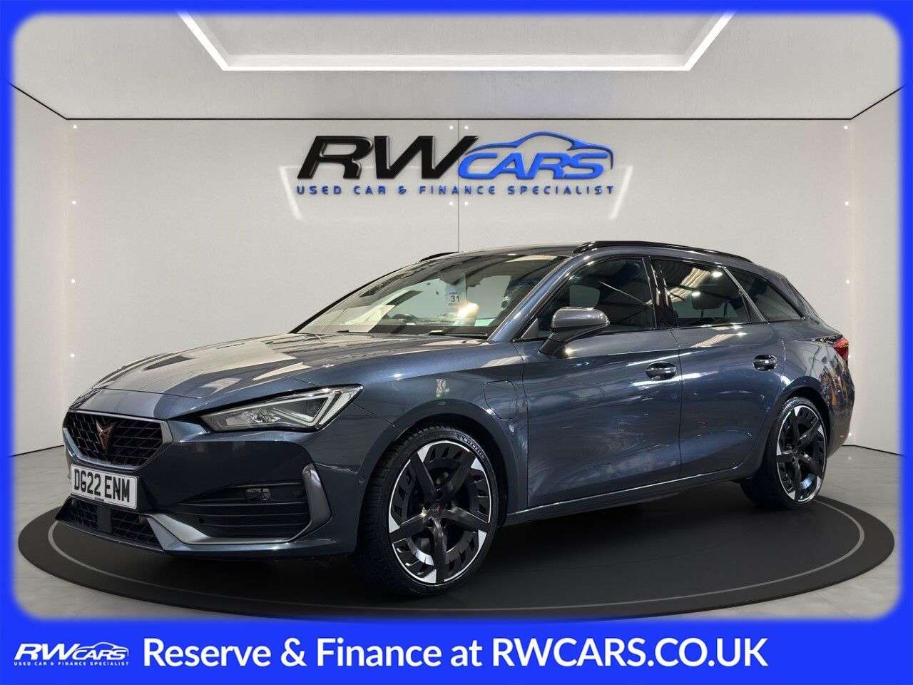 A 2022 CUPRA LEON 1.4 eHybrid 12.8kWh VZ3 Estate 5dr Petrol Plug-in Hybrid DSG Euro 6 (s/s) ( A 2022 CUPRA LEON 1.4 eHybrid 12.8kWh VZ3 Estate 5dr Petrol Plug-in Hybrid DSG Euro 6 (s/s) (