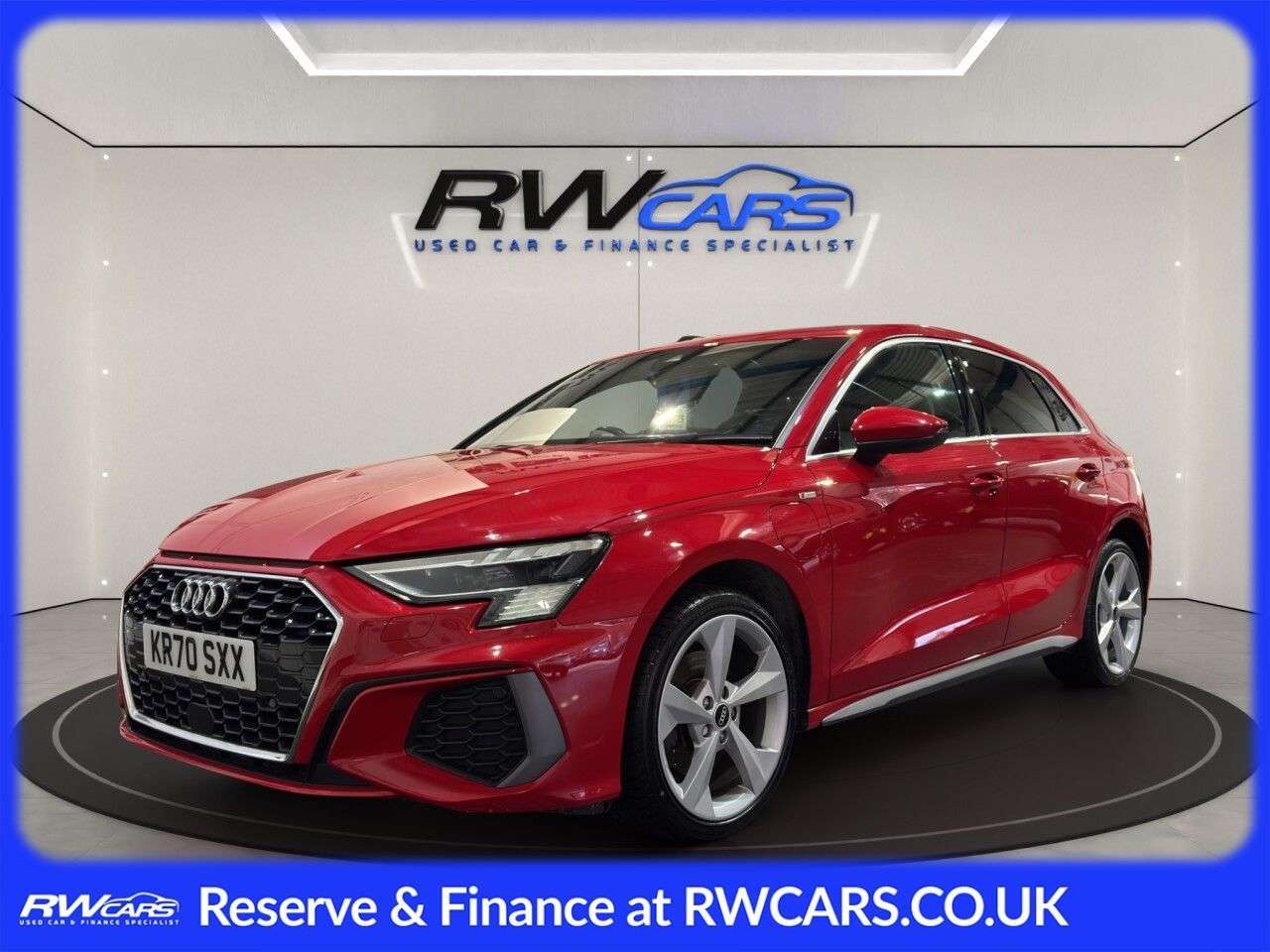 A 2020 AUDI A3 1.4 TFSIe 40 S line Sportback 5dr Petrol Plug-in Hybrid S Tronic Euro 6 (s/ A 2020 AUDI A3 1.4 TFSIe 40 S line Sportback 5dr Petrol Plug-in Hybrid S Tronic Euro 6 (s/