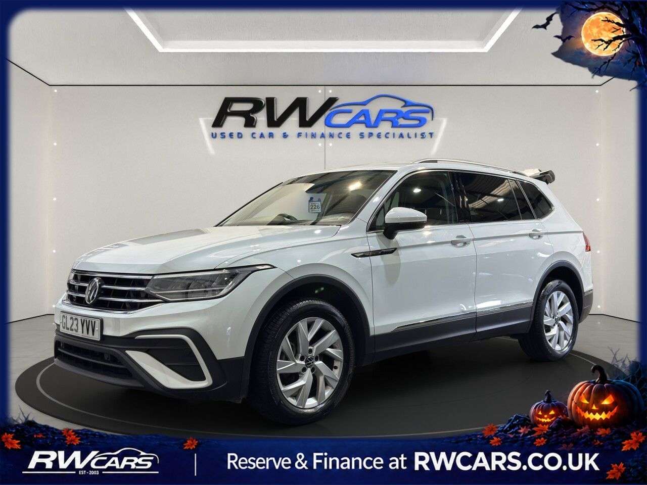 A 2023 VOLKSWAGEN TIGUAN ALLSPACE 1.5 TSI Life SUV 5dr Petrol DSG Euro 6 (s/s) (150 ps) A 2023 VOLKSWAGEN TIGUAN ALLSPACE 1.5 TSI Life SUV 5dr Petrol DSG Euro 6 (s/s) (150 ps)