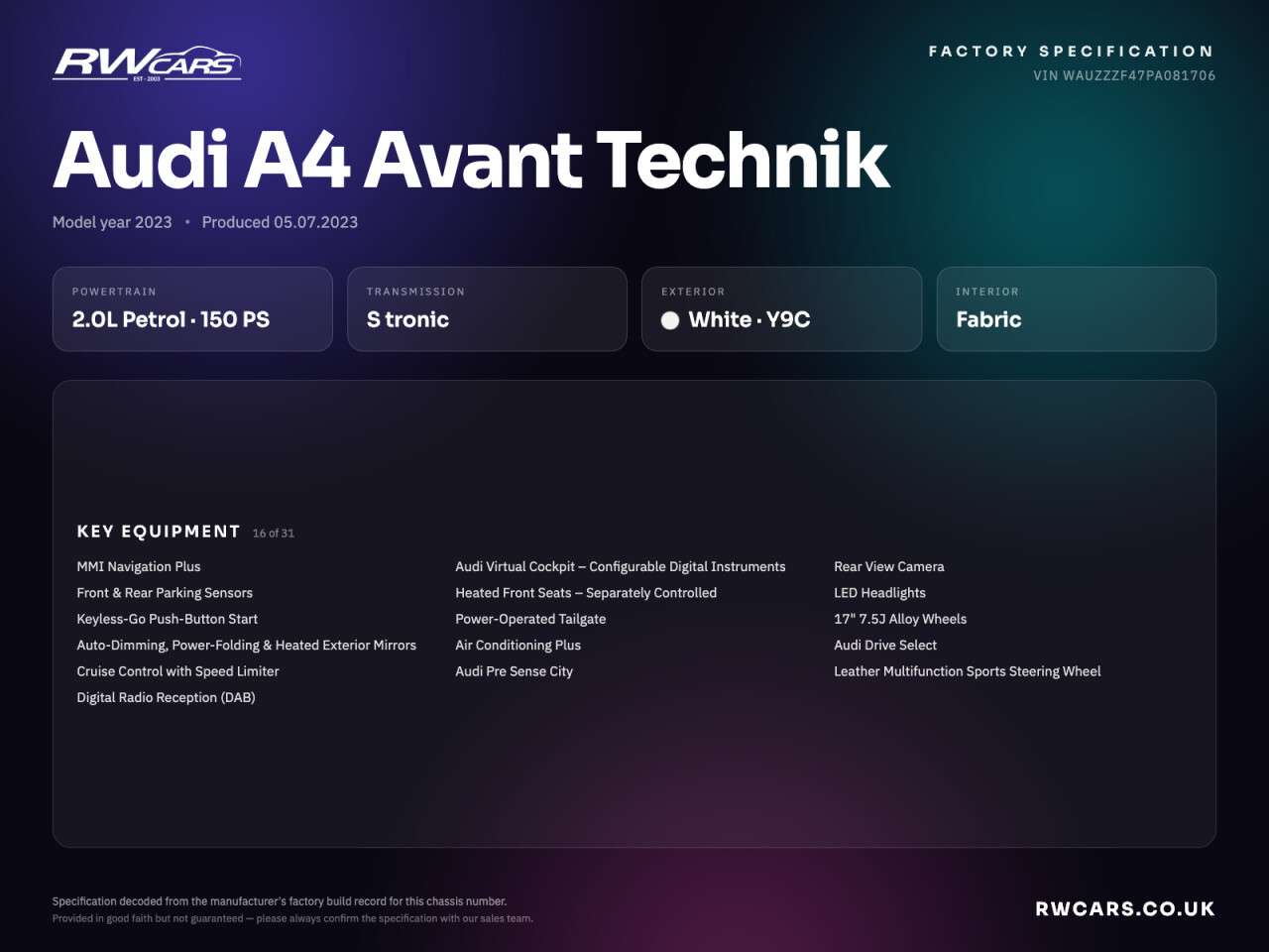 2023 AUDI A4 AVANT 2023 AUDI A4 AVANT
