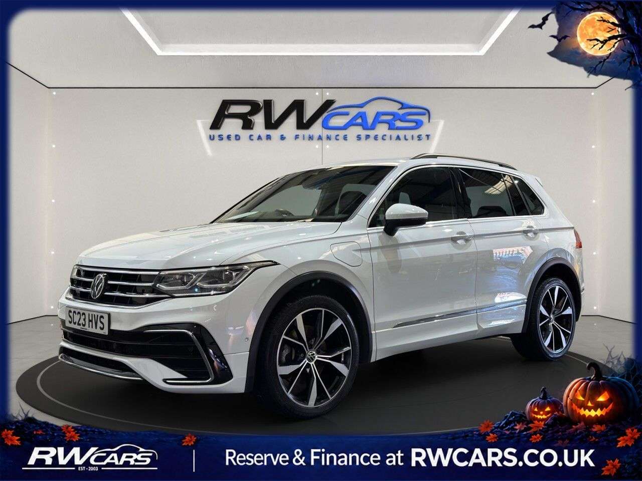A 2023 VOLKSWAGEN TIGUAN 1.4 TSI 13kWh R-Line SUV 5dr Petrol Plug-in Hybrid DSG Euro 6 (s/s) (245 ps A 2023 VOLKSWAGEN TIGUAN 1.4 TSI 13kWh R-Line SUV 5dr Petrol Plug-in Hybrid DSG Euro 6 (s/s) (245 ps