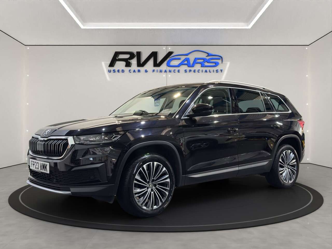 A 2023 SKODA KODIAQ 1.5 TSI ACT SE L Executive SUV 5dr Petrol DSG Euro 6 (s/s) (7 Seat) (150 ps A 2023 SKODA KODIAQ 1.5 TSI ACT SE L Executive SUV 5dr Petrol DSG Euro 6 (s/s) (7 Seat) (150 ps