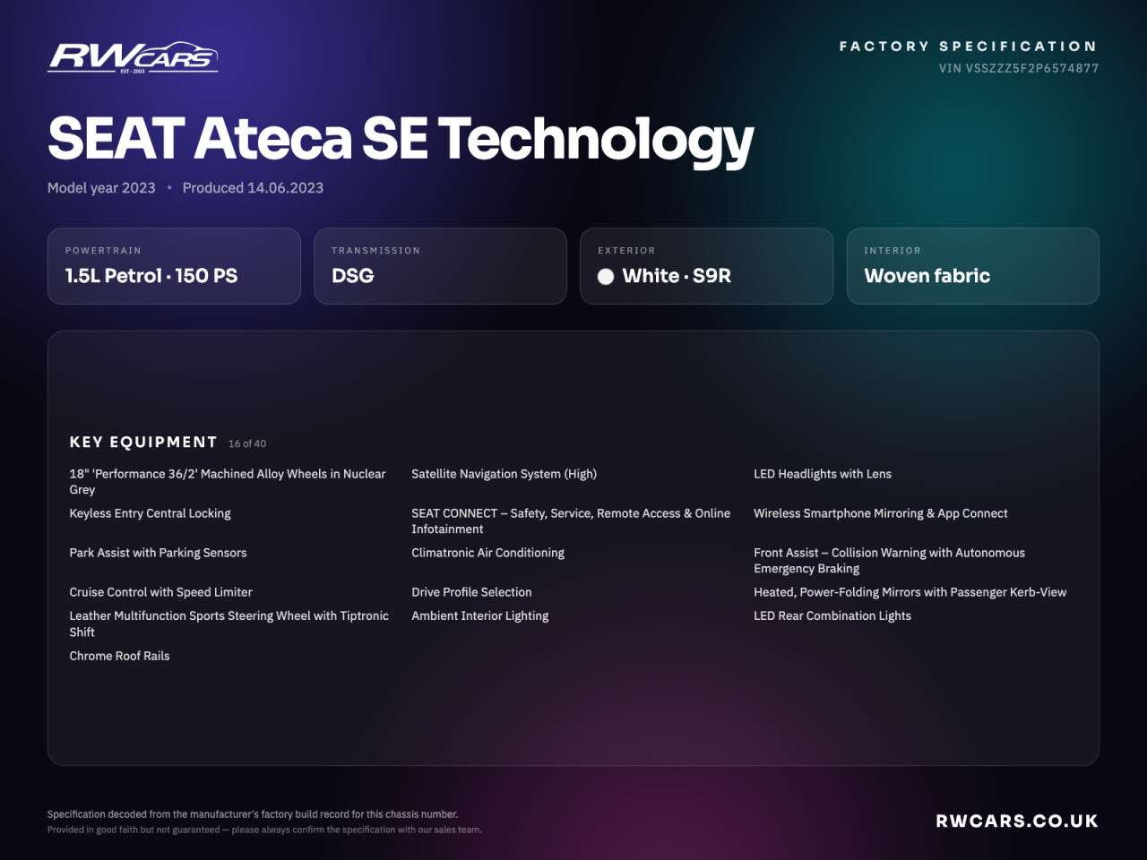 2023 SEAT ATECA 2023 SEAT ATECA