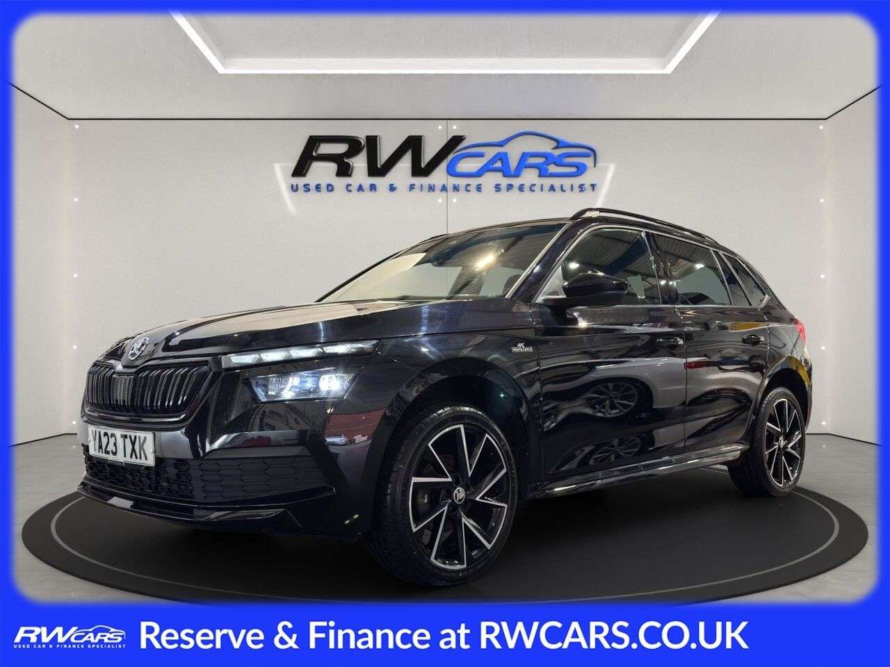 A 2023 SKODA KAMIQ 1.0 TSI Monte Carlo SUV 5dr Petrol DSG Euro 6 (s/s) (110 ps) A 2023 SKODA KAMIQ 1.0 TSI Monte Carlo SUV 5dr Petrol DSG Euro 6 (s/s) (110 ps)