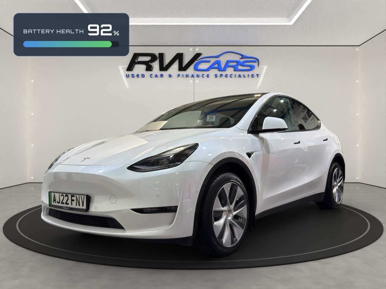 A 2022 TESLA MODEL Y (Dual Motor) Long Range SUV 5dr Electric Auto 4WDE (384 bhp) A 2022 TESLA MODEL Y (Dual Motor) Long Range SUV 5dr Electric Auto 4WDE (384 bhp)