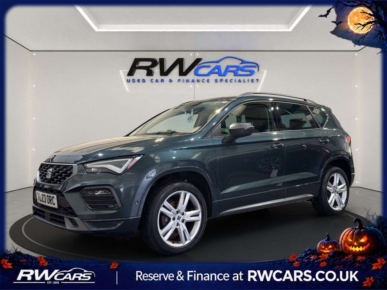 A 2023 SEAT ATECA 1.5 TSI EVO FR SUV 5dr Petrol DSG Euro 6 (s/s) (150 ps) A 2023 SEAT ATECA 1.5 TSI EVO FR SUV 5dr Petrol DSG Euro 6 (s/s) (150 ps)