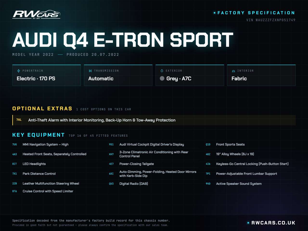 2022 AUDI Q4 E-TRON 2022 AUDI Q4 E-TRON
