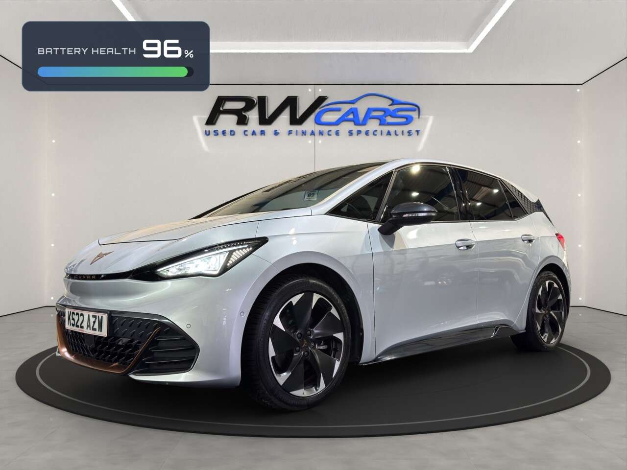 A 2022 CUPRA BORN 58kWh V2 Hatchback 5dr Electric Auto (204 ps) A 2022 CUPRA BORN 58kWh V2 Hatchback 5dr Electric Auto (204 ps)