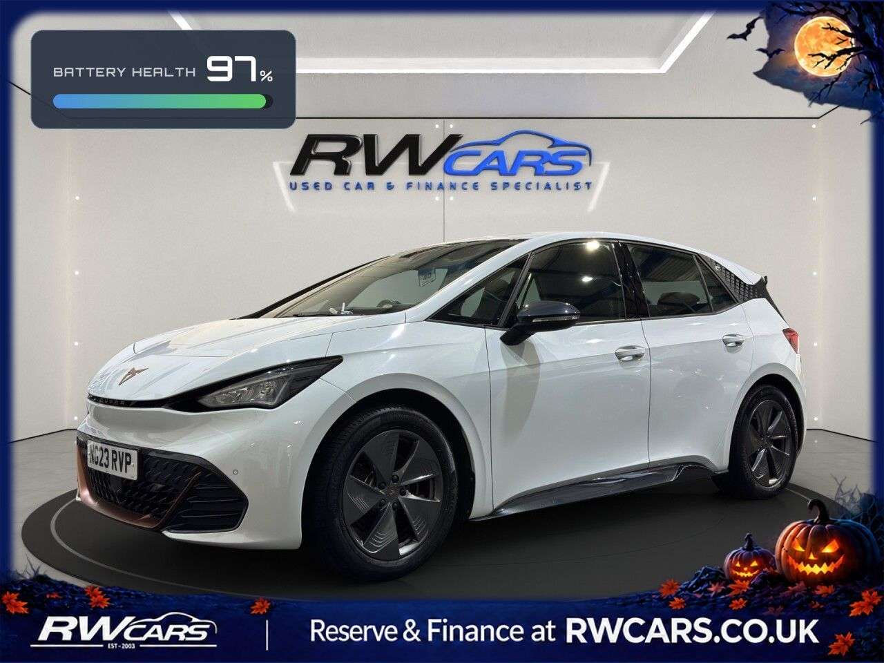 A 2023 CUPRA BORN 58kWh V1 Hatchback 5dr Electric Auto (204 ps) A 2023 CUPRA BORN 58kWh V1 Hatchback 5dr Electric Auto (204 ps)
