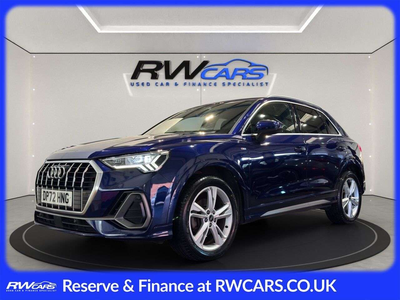 A 2022 AUDI Q3 2.0 TDI 35 S line SUV 5dr Diesel S Tronic Euro 6 (s/s) (150 ps) A 2022 AUDI Q3 2.0 TDI 35 S line SUV 5dr Diesel S Tronic Euro 6 (s/s) (150 ps)