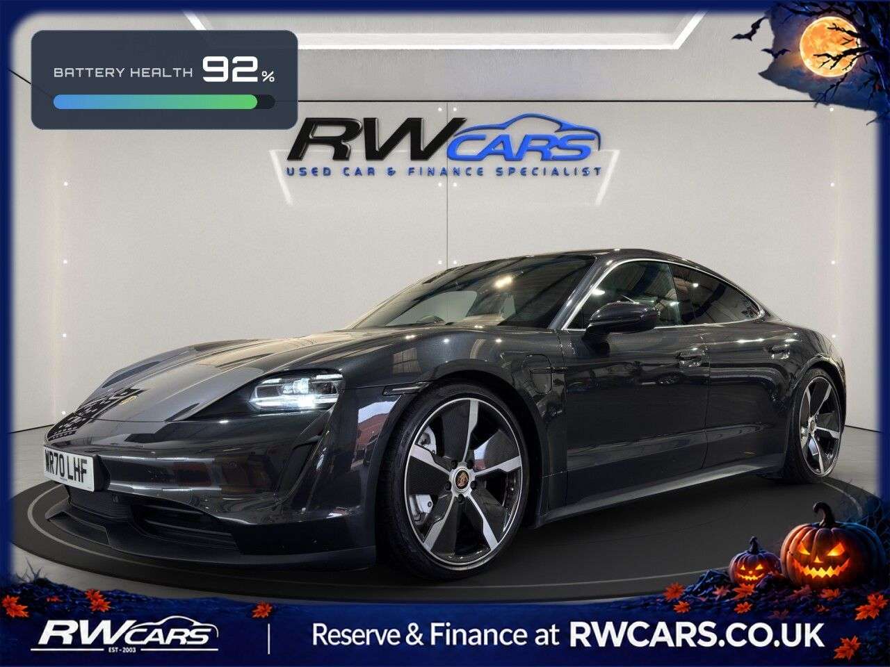 A 2020 PORSCHE TAYCAN Performance 79.2kWh 4S Saloon 4dr Electric Auto 4WD (530 ps) A 2020 PORSCHE TAYCAN Performance 79.2kWh 4S Saloon 4dr Electric Auto 4WD (530 ps)