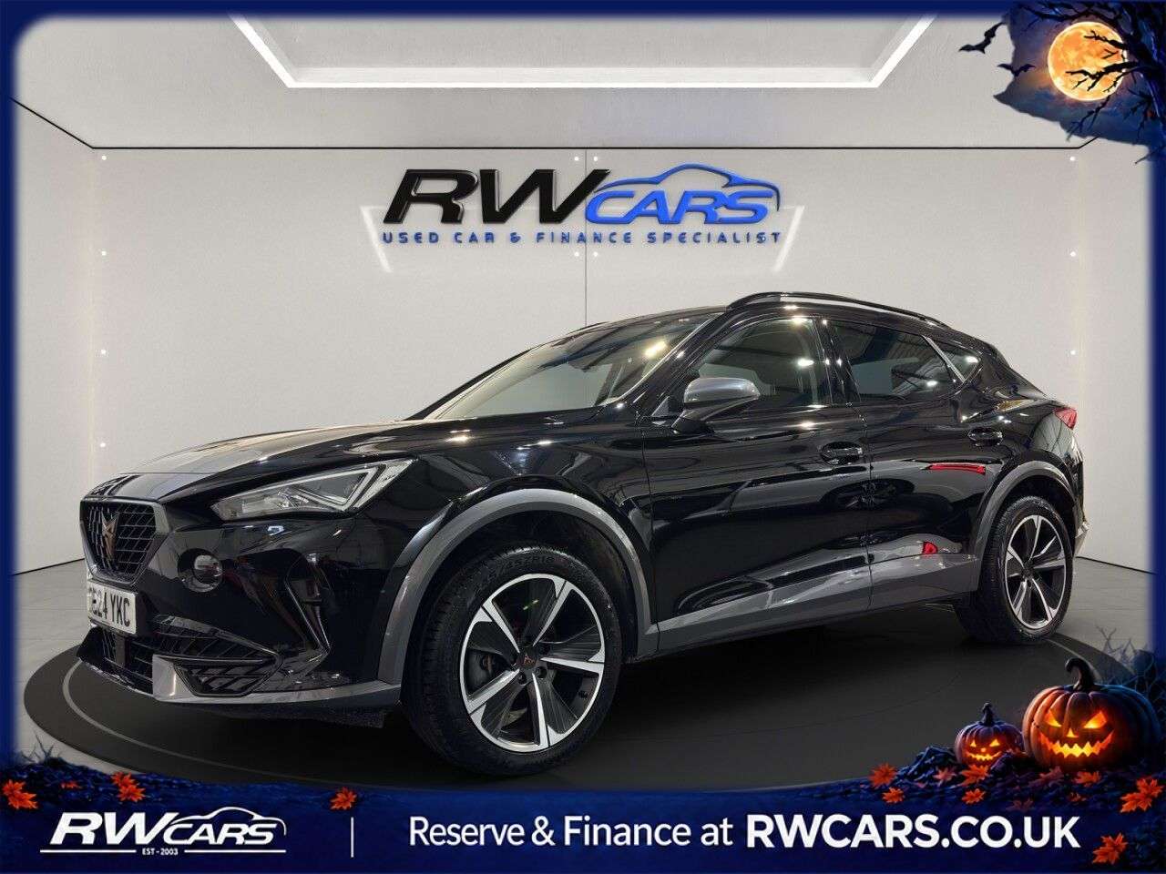 A 2024 CUPRA FORMENTOR 1.5 TSI V1 SUV 5dr Petrol DSG Euro 6 (s/s) (150 ps) A 2024 CUPRA FORMENTOR 1.5 TSI V1 SUV 5dr Petrol DSG Euro 6 (s/s) (150 ps)