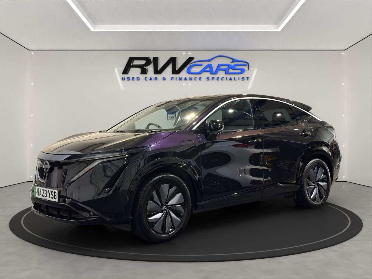 A 2023 NISSAN ARIYA 63kWh Advance SUV 5dr Electric Auto 7.4kW Charger (217 ps) A 2023 NISSAN ARIYA 63kWh Advance SUV 5dr Electric Auto 7.4kW Charger (217 ps)