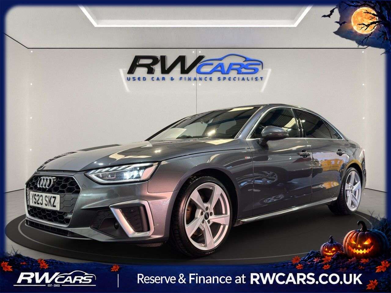 A 2023 AUDI A4 2.0 TFSI 35 S line Saloon 4dr Petrol S Tronic Euro 6 (s/s) (150 ps) A 2023 AUDI A4 2.0 TFSI 35 S line Saloon 4dr Petrol S Tronic Euro 6 (s/s) (150 ps)